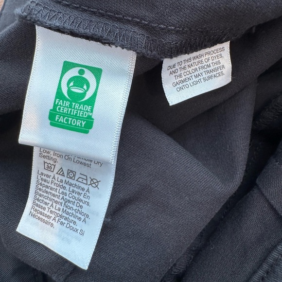 J Crew Black Wide Leg Patch Pocket Crop Pants Size 31 - Picture 7 of 9